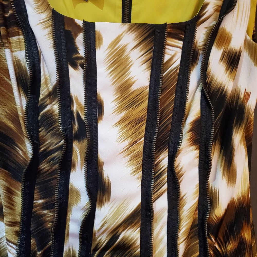 Muse animal print sleeveless dress - Picture 4 of 6